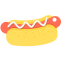 Hot Dog Icon, food,hot dog