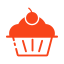 Sundae Icon, sundae,dessert,cupcake
