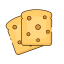 Bread Slice Icon, bread,food