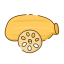 Lotus Root Slice Icon, lotus root,snack