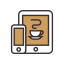 Coffee App Icon, coffee app,technology