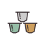 Coffee Capsules Icon, coffee capsules,pods
