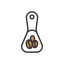 Coffee Scoop Icon, coffee scoop,tool