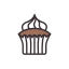 Cupcake Icon, cupcake,dessert