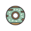 Donut Icon, donut,snack