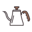 Drip Kettle Icon, drip kettle,kitchenware