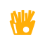 French Fries Icon, French fries,fast food