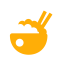 Rice Icon, chopsticks,rice