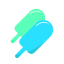 Popsicle Icon, frozen snack,popsicle