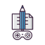 Game Concept Icon, game concept,concept design