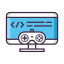 Game Development Icon, game development,development work