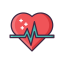 Heart Rate Icon, heart rate,game health