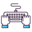 Keyboard Interface Icon, keyboard,game controls