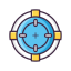 Shooting Game Icon, shooting game,game type