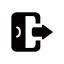 Exit Icon, exit,door