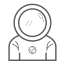 Astronaut Icon, astronaut,space,spacesuit
