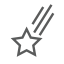 Falling Star Icon, falling star,meteor,space