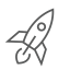 Rocket Launch Icon, launch,rocket,space