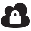 Cloud Secure Icon, cloud,secure