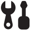 Tools Icon, maintenance,tools