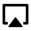 Airplay Fill Icon, airplay,fill,screen