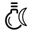 Night Light Mode Icon, light bulb,night light