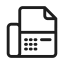 Fax Machine Icon, fax machine,office device