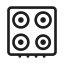 Gas Stove Icon, gas stove,cooking appliance