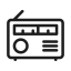 Radio Icon, radio,audio device