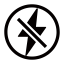 No Electricity Icon, electricity,prohibition