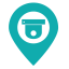 Dome Surveillance Camera Icon, camera,dome camera,surveillance