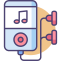 MP4 Player Icon, MP4 player,media,playback