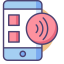 NFC Technology Icon, NFC,phone,technology