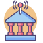 Political Announcement Icon, podium,political announcement,signal