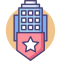 Public Safety Icon, building,public safety,shield