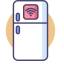 Smart Fridge Icon, fridge,refrigeration,smart fridge