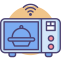 Smart Microwave Icon, cooking,smart microwave,wifi