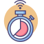 Smart Timer Icon, smart timer,timer,wifi