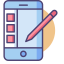 Tablet Icon, device,pen,tablet