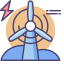 Wind Energy Icon, energy,turbine,wind energy