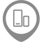 Door Lock IoT Map Icon, IoT,door lock