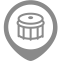 Geomagnetic IoT Map Icon, IoT,geomagnetic