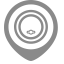 Manhole Cover IoT Map Icon, IoT,manhole cover