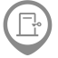 Optical Cross - box Lock IoT Map Icon (2) Icon, IoT,optical cross - box lock