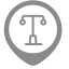 Street Lamp IoT Map Icon, IoT,street lamp