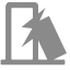 Impact Door Icon, door,impact