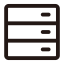 Server Icon, data,server,storage