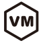 VM Icon, VM,virtual machine,hexagon