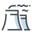 Nuclear Power Plant Icon, energy generation,nuclear,nuclear power plant