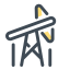 Oil Well Icon, oil well,fossil fuel,oil extraction